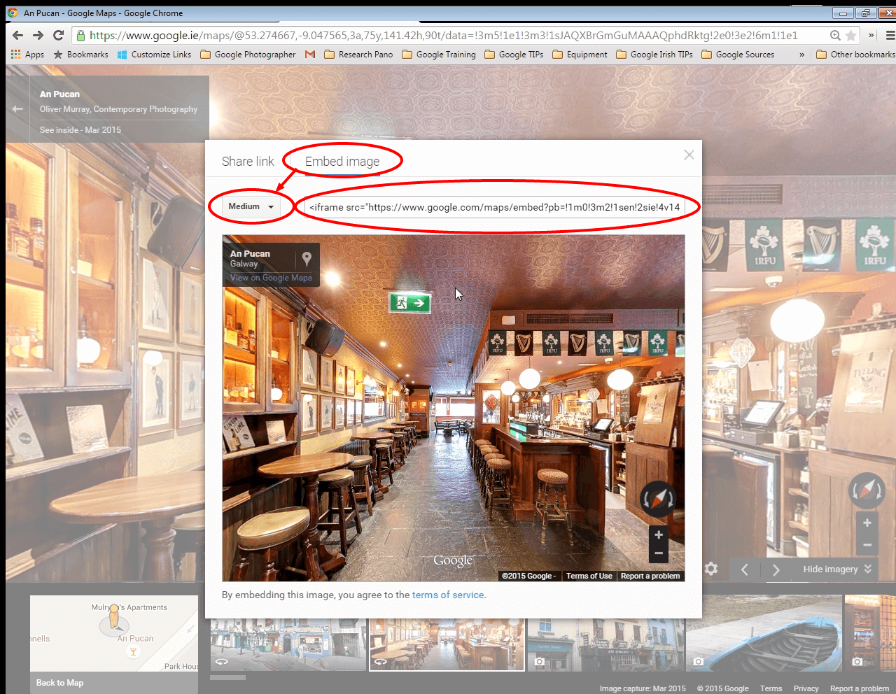 An Pucan Pub Galway Embed in Website