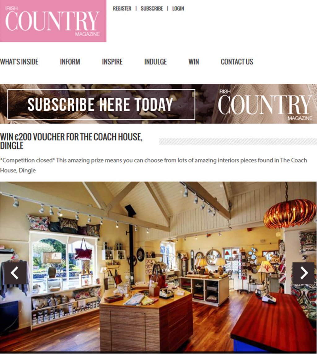 win_€200_voucher_for_the_coach_house_www.irishcountrymagazine